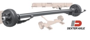 7K 865 ELEC ST W/EZ LUBE Hub Face - 89.00" Spring Centers - 74.00", underslung